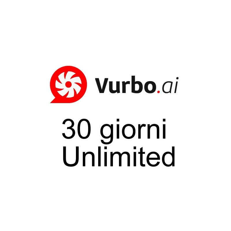 Vurbo sw per trascrizione e traduzione simultanea 1 mese