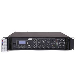 Amplificatore 350W RMS 4-16 Ohm 70-100V 6 canali