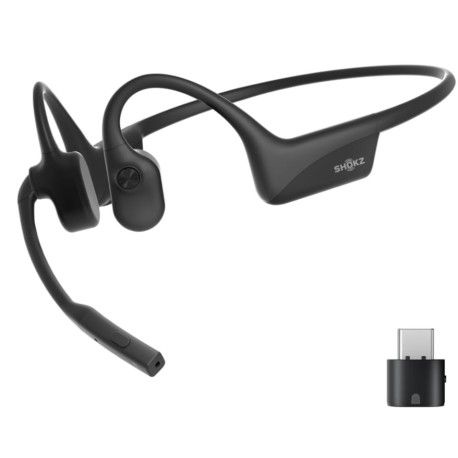 Shokz OpenComm2 UC cuffia bluetooth a conduzione ossea