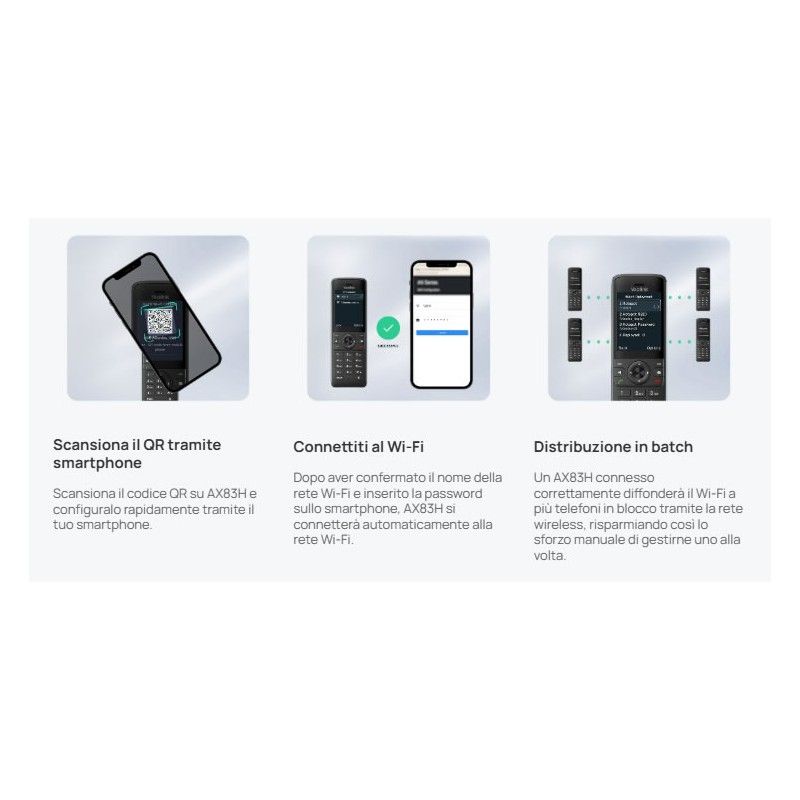 Yealink AX83H terminale WiFi