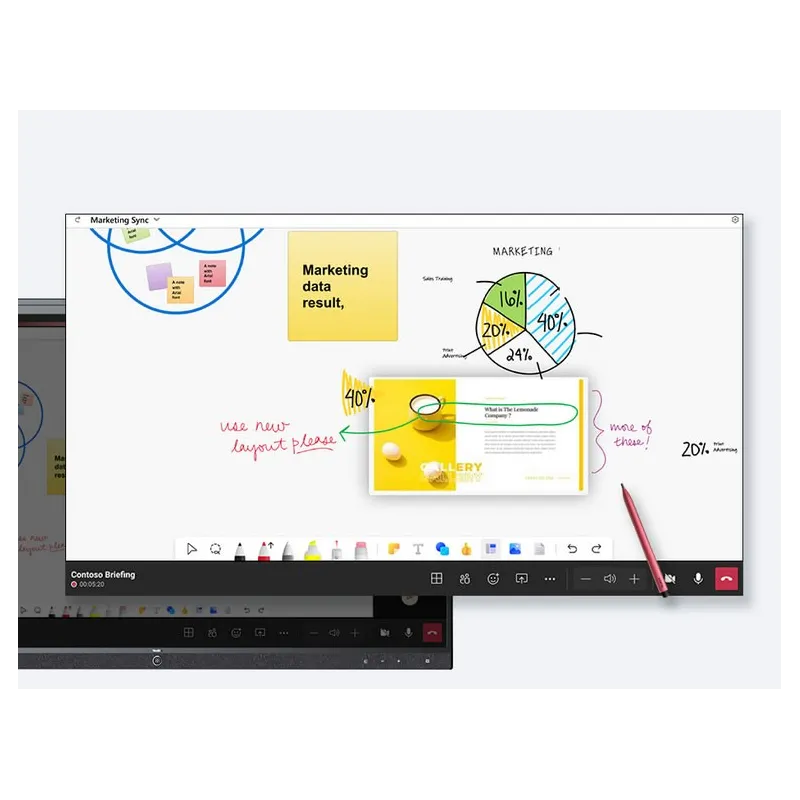Yealink Meetingboard PRO con videoconferenza