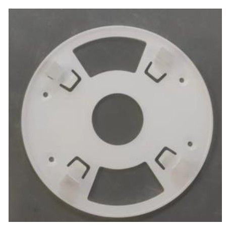 Staffa per fissaggio a soffitto e parete microfoni Ezaudio M702-C