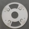 Staffa per fissaggio a soffitto e parete microfoni Ezaudio M702-C