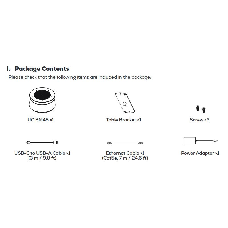 MAXHUB UC BM45 speakerphone ampliabile