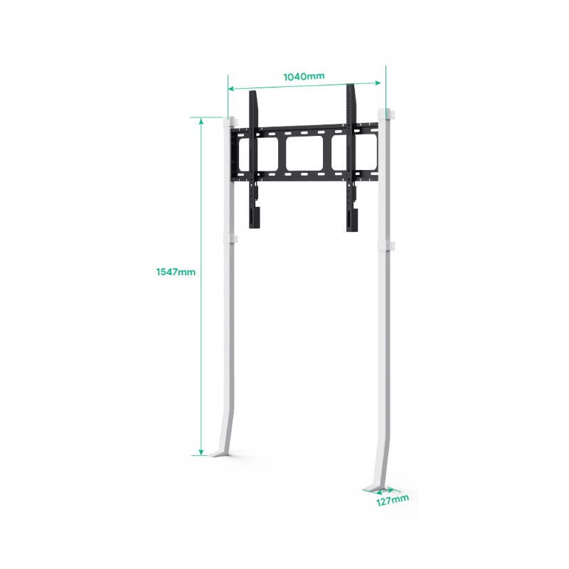 Supporto da parete con base a pavimento per meetingboard MB65 Wall stand