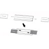 Kit Staffe e Braccio di Giunzione per Supporto Video Wall da Pavimento
