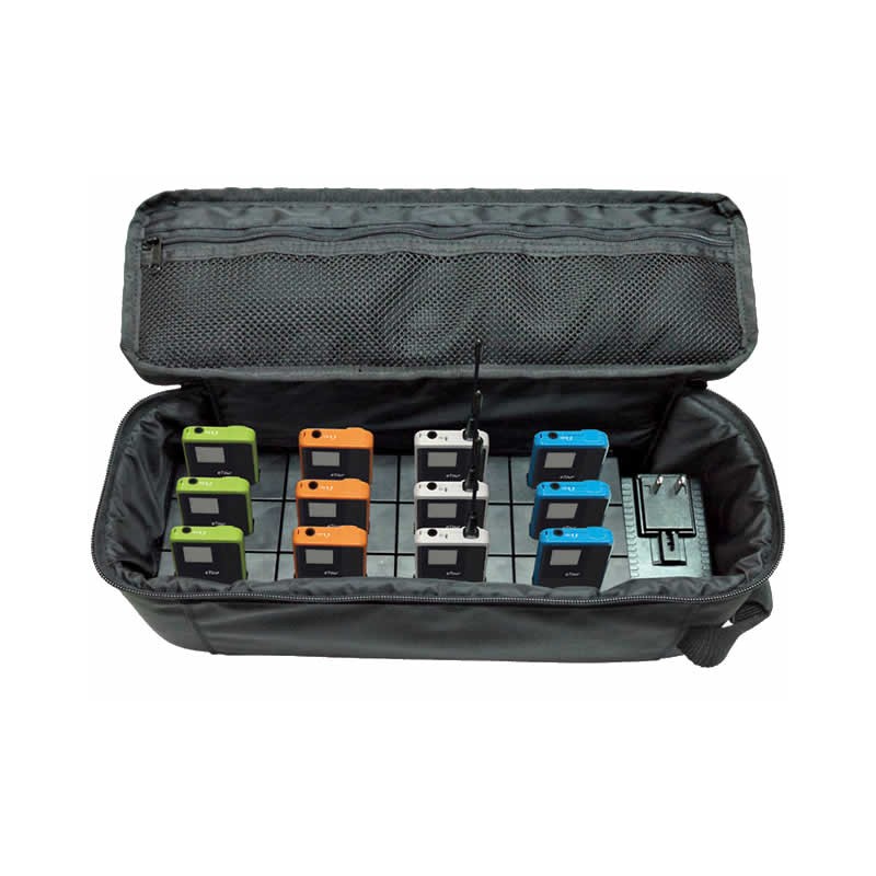 Borsa per radioguide EzTour TG100S 12 unità