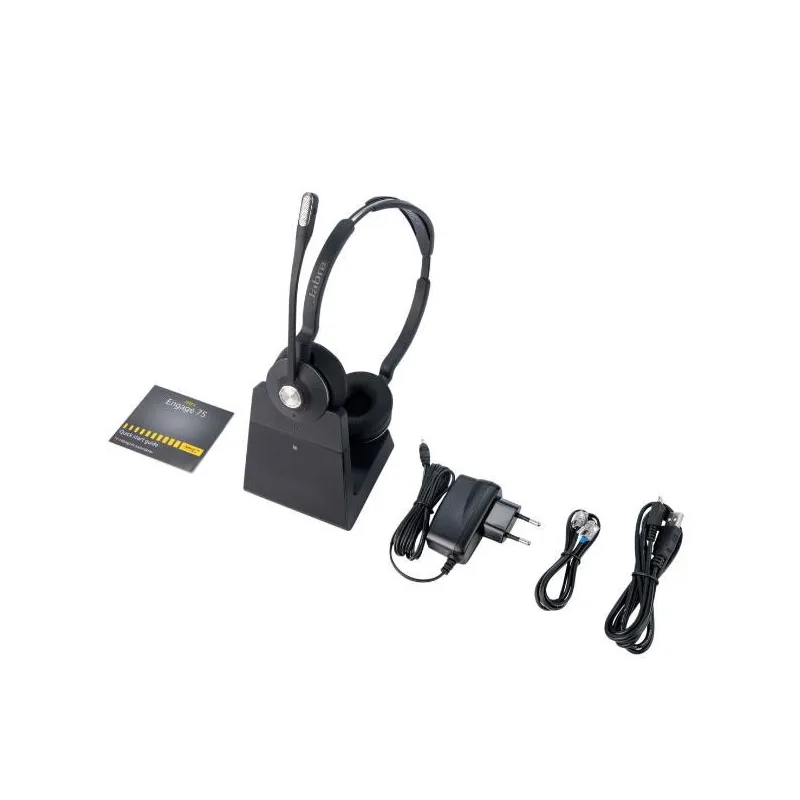 Jabra Engage 75 stereo cuffia wireless multiuso