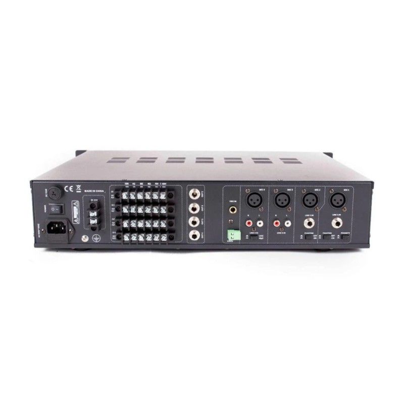 Amplificatore  4 x 120w 4 XLR 1 mic in phantom