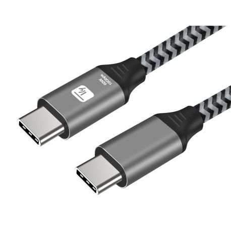 Cavo USB-C&trade; Maschio 3.2 / USB-C&trade; Maschio 3A 60W 0,5m Alluminio