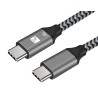 Cavo USB-C&trade; Maschio 3.2 / USB-C&trade; Maschio 3A 60W 0,5m Alluminio
