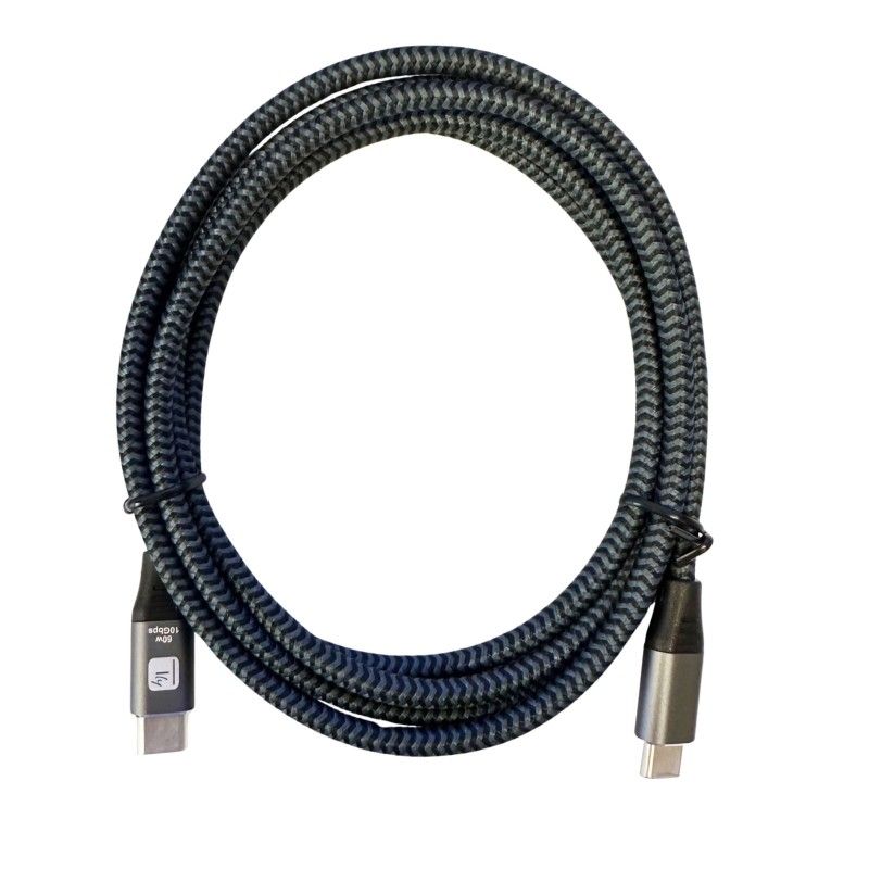 Cavo USB-C&trade; Maschio 3.2 / USB-C&trade; Maschio 3A 60W 0,5m Alluminio