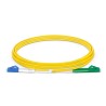 Cavo in Fibra Ottica Monomodale OS2 LC-APC Duplex a LC-UPC Duplex 9/125 G657.A2 3m