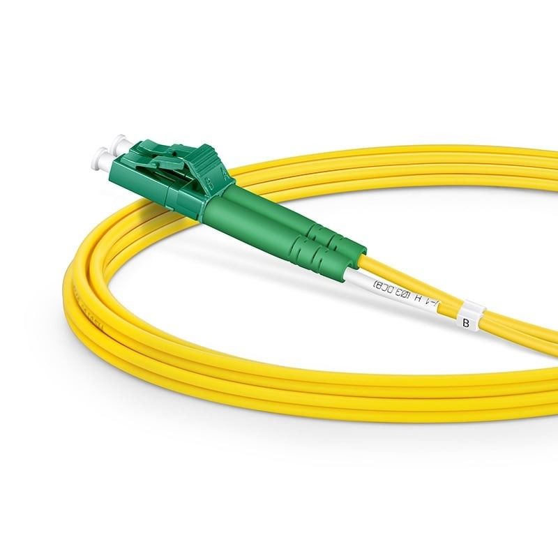 Cavo in Fibra Ottica Monomodale OS2 LC-APC Duplex a LC-UPC Duplex 9/125 G657.A2 3m