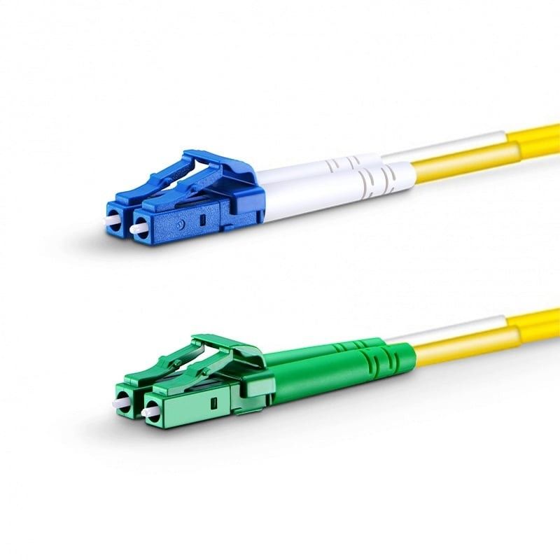 Cavo in Fibra Ottica Monomodale OS2 LC-APC Duplex a LC-UPC Duplex 9/125 G657.A2 3m