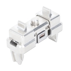 Confezione da 2 pz Clip di Montaggio su Rack 1U Senza Attrezzi