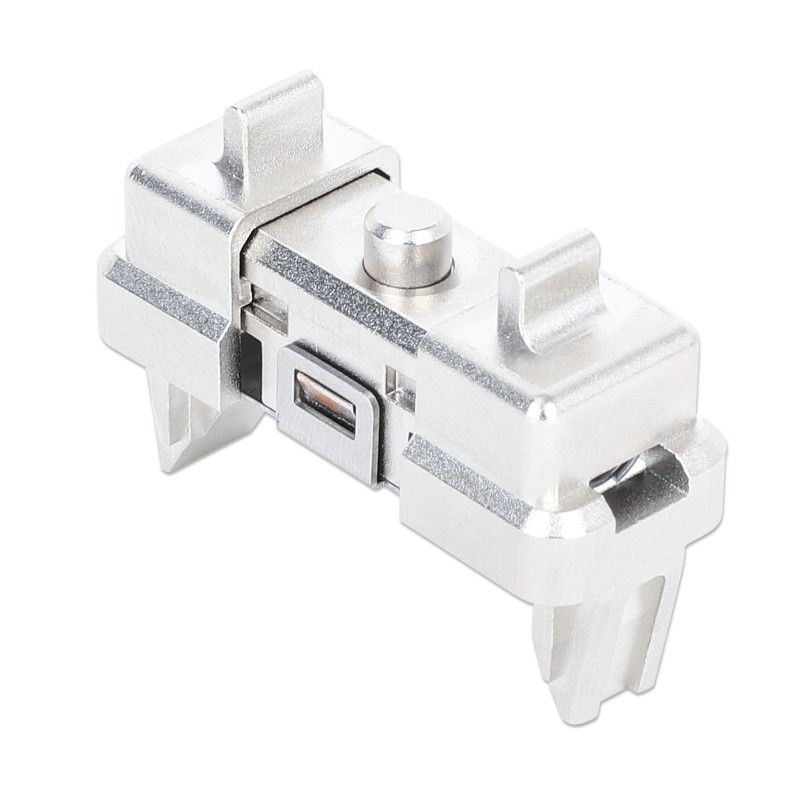 Confezione da 2 pz Clip di Montaggio su Rack 1U Senza Attrezzi