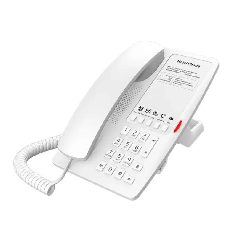 Fanvil H4 WHITE telefono hotel IP bianco