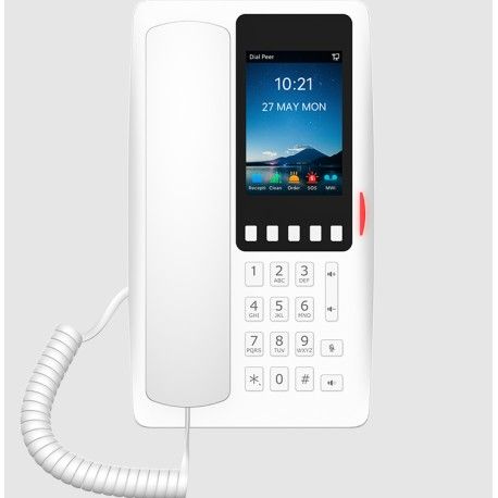 Fanvil H6W White telefono IP hotel wifi con display