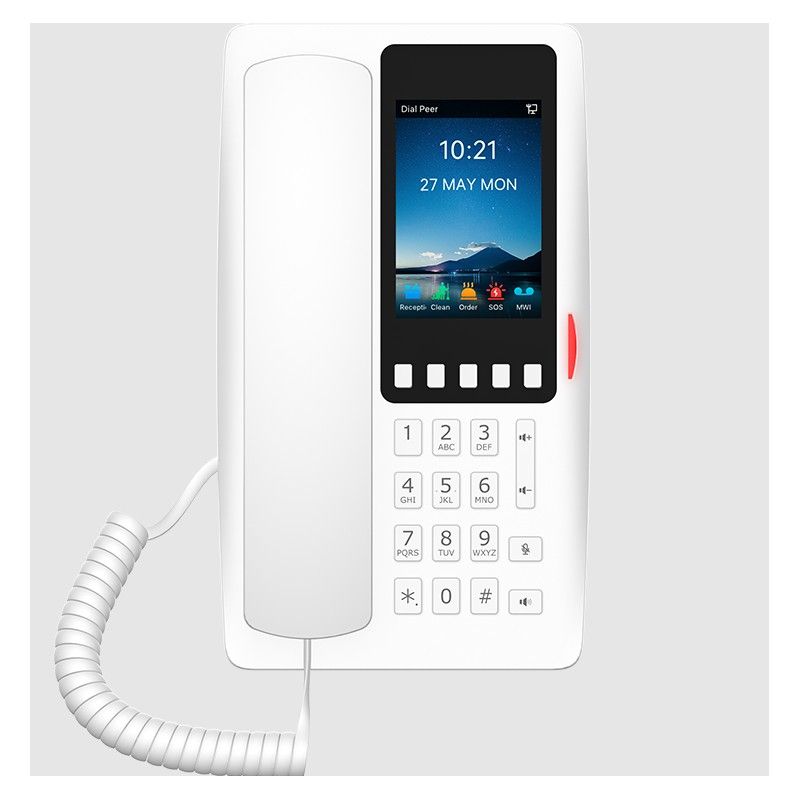 Fanvil H6W White telefono IP hotel wifi con display