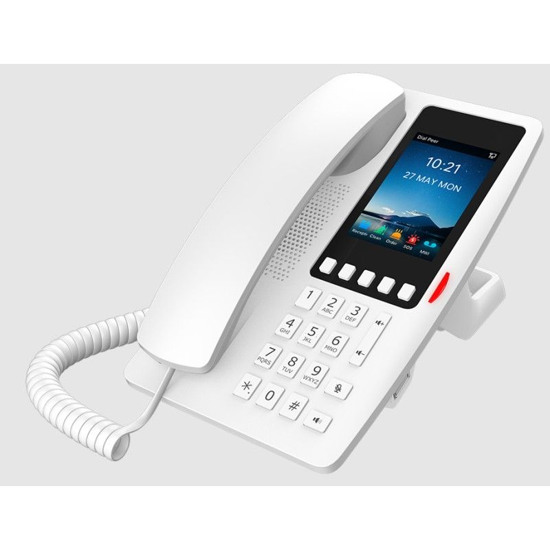 Fanvil H6W White telefono IP hotel wifi con display