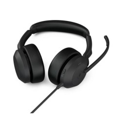 Jabra Evolve2 50 MS stereo USB-A cuffia con microfono cancellazione di rumore e ANC