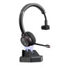 Cuffia bluetooth mono con base ricarica via USB Ezlight M891