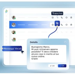 Yeastar licenza trascrizione speech to text voice mail