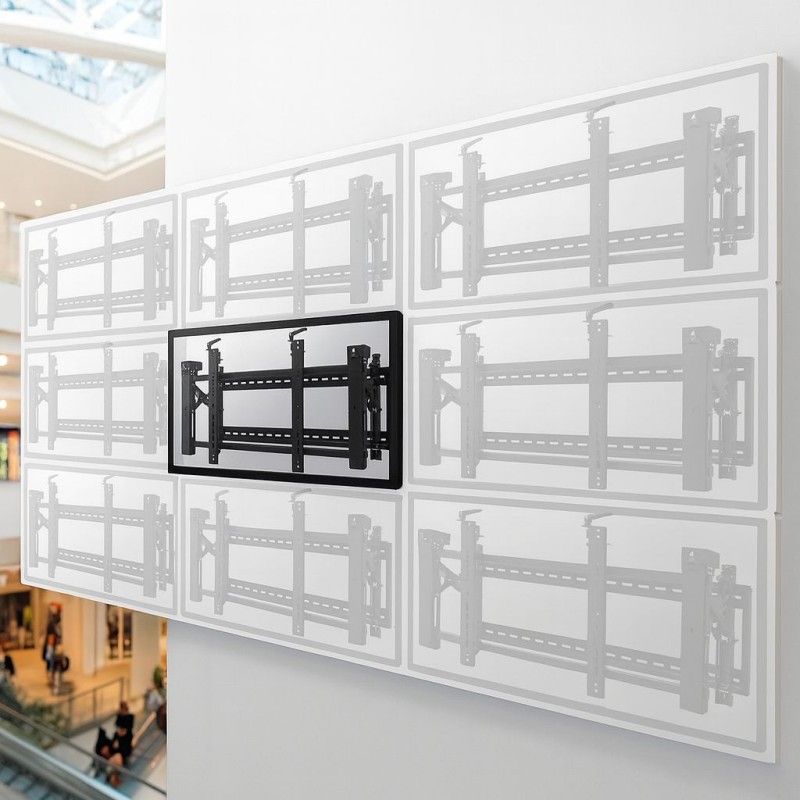 Supporto a Muro Video Wall Pop-Out Antifurto per TV LED LCD 45–70”