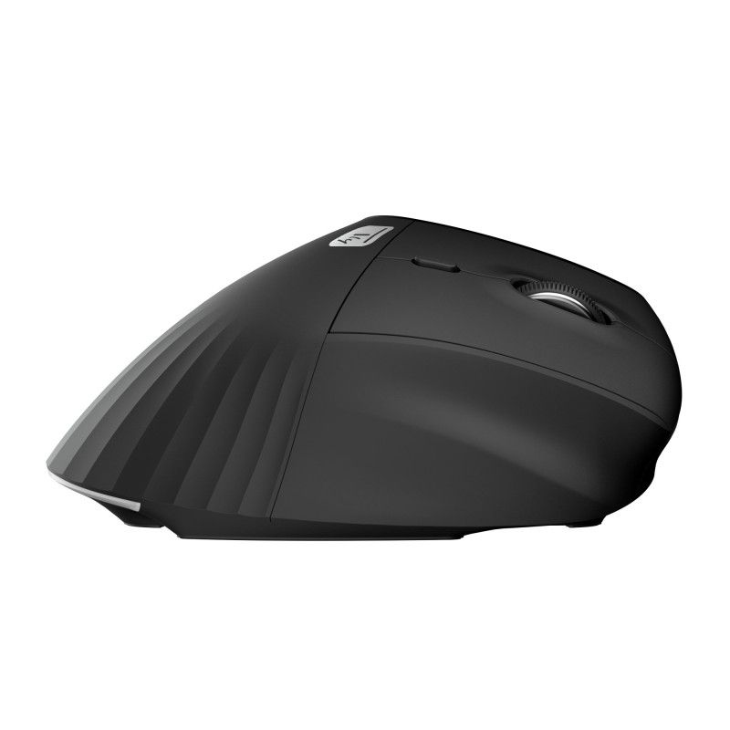 Mouse Ergonomico RGB Wireless + USB 2.4G Nero