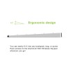 Tastierino Numerico BT V3.0 Wireless 34 Tasti Argento