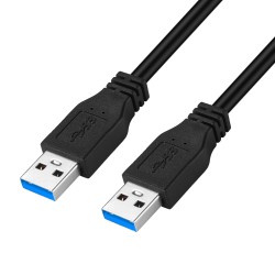 Cavo USB 3.2 A maschio/A maschio 0,5 m Nero 