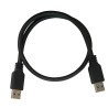 Cavo USB 3.2 A maschio/A maschio 0,5 m Nero 