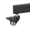 Supporto a Pavimento con Mensola per TV LCD/LED/Plasma 55-100''
