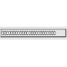 Cassetto ottico 19'' Pivot con Piastra Frontale per 24 LC Duplex/24 SC Simplex/24 E2000&reg; Simplex, Nero