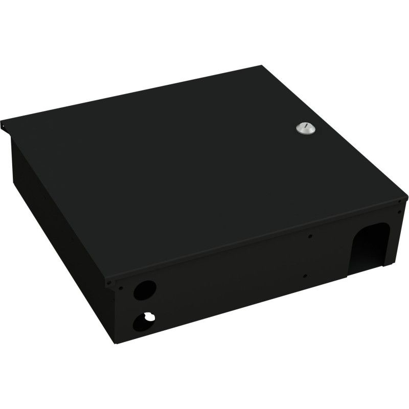 Box a Muro per Fibra Ottica Medium Nero