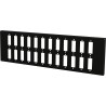 Piastra Adattatrice per 24 Adattatori a Bussola SC Duplex o 24 LC-Quad, Nera