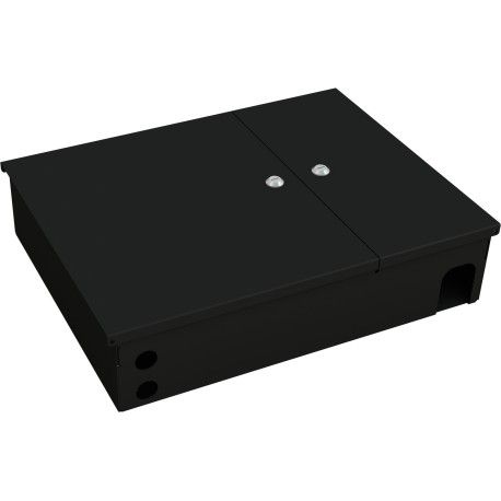 Box a Muro per Fibra Ottica Large Nero