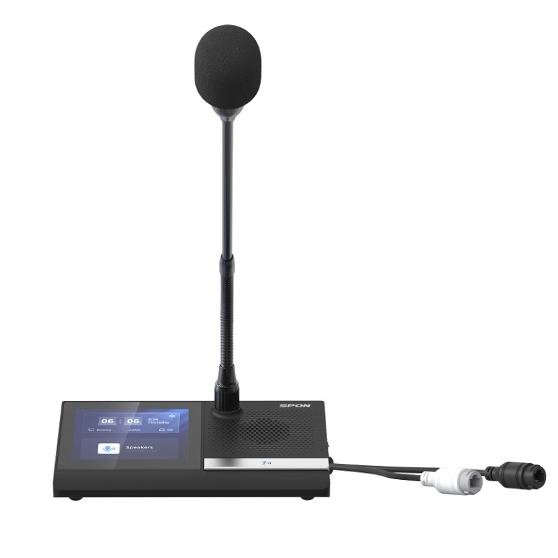 Sistema  audio per conferenze con voto 7 microfoni