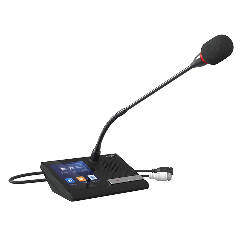 Sistema  audio per conferenze con voto 7 microfoni