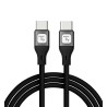 Cavo USB-C&trade; Maschio/Maschio USB 2.0 in Silicone 1m Nero