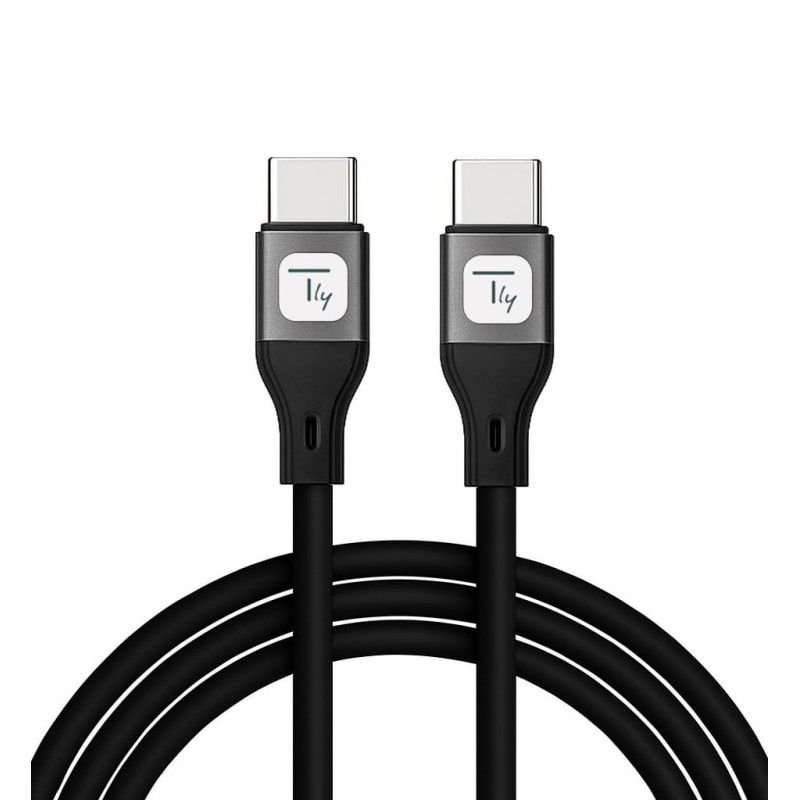 Cavo USB-C&trade; Maschio/Maschio USB 2.0 in Silicone 1m Nero