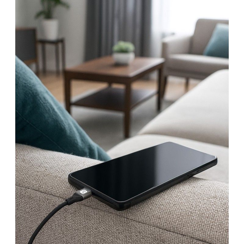 Cavo USB-C&trade; Maschio/Maschio USB 2.0 in Silicone 1m Nero