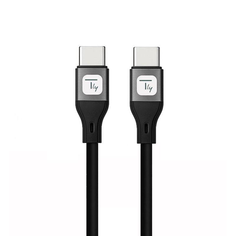 Cavo USB-C&trade; Maschio/Maschio USB 2.0 in Silicone 1m Nero