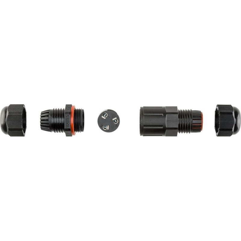 Connettore Elettrico Impermeabile per Cavo IP68 da Esterno Lunghezza 7.5 cm