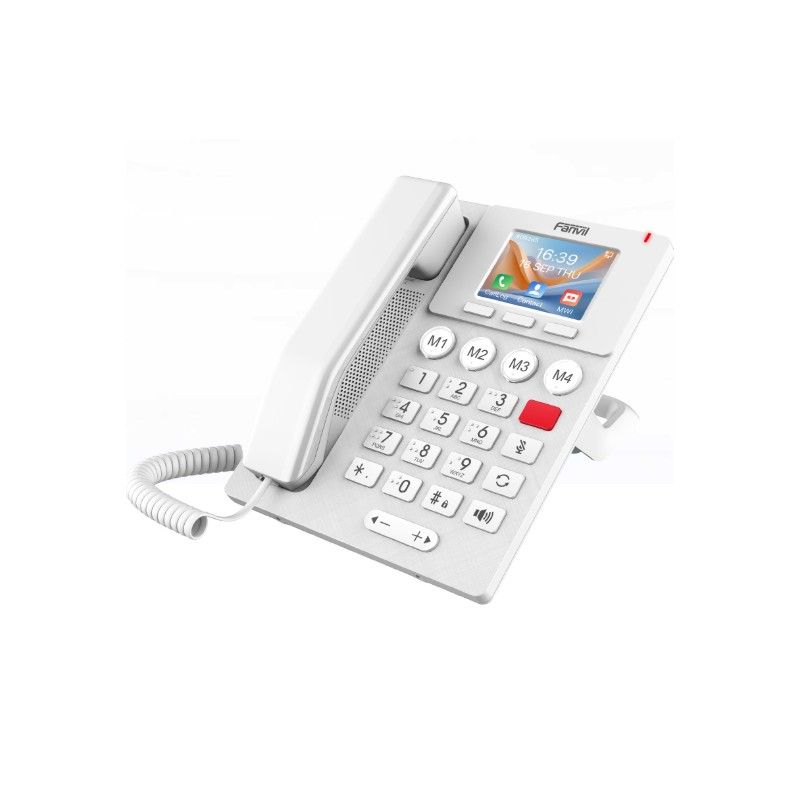 Fanvil X306 white telefono IP per ipoudenti ipovedenti bianco