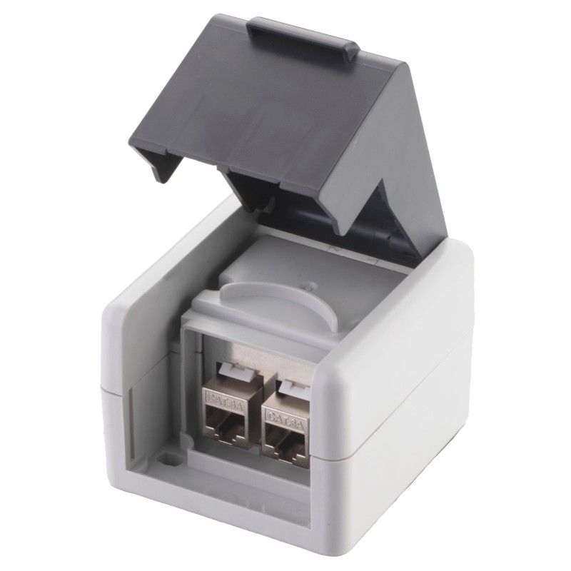 Scatola a Muro per 1 Frutto Keystone IP66