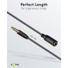 Cavo Prolunga Stereo 3.5 mm M/F 4Pin 3 m Nero