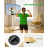 Supporto da Pavimento per TV da 24'' a 55'' c/Ruote a Scomparsa