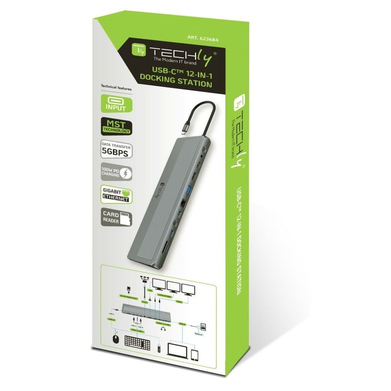 Docking Station 12 in 1 USB-C
